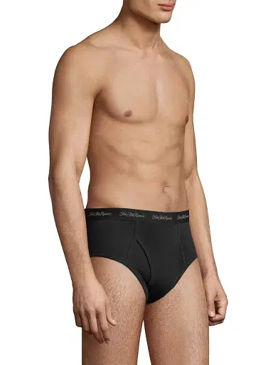 Saks Fifth Avenue Men's COLLECTION 3-Pack Boxer Briefs - Black | Thumbnail 3 Saks Fifth Avenue Men's COLLECTION 3-Pack Boxer Briefs - Black | Thumbnail 3