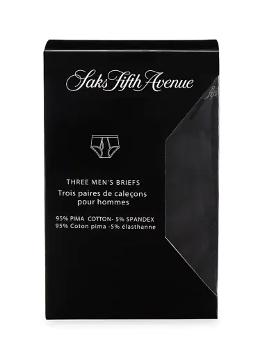 Saks Fifth Avenue Men's COLLECTION 3-Pack Boxer Briefs - Black | Thumbnail 5 Saks Fifth Avenue Men's COLLECTION 3-Pack Boxer Briefs - Black | Thumbnail 5