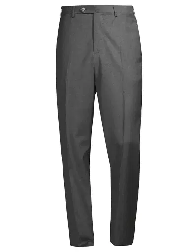 Isaia Men's Sanita Wool Dress Pants - Dark Grey - Size 34 | Thumbnail 1 Isaia Men's Sanita Wool Dress Pants - Dark Grey - Size 34 | Thumbnail 1