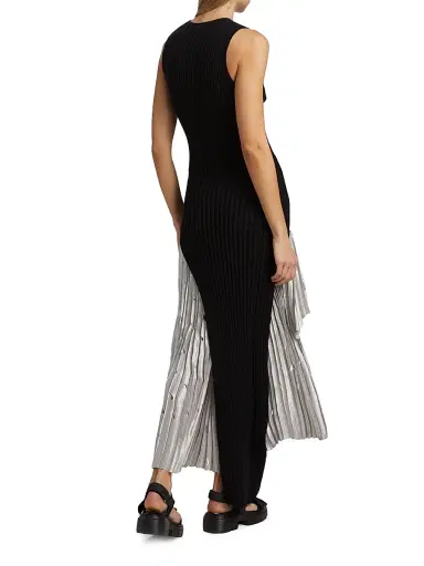 Jason Wu Collection Women's Asymmetrical Rib-knit Sweater Vest - Black | Thumbnail 5 Jason Wu Collection Women's Asymmetrical Rib-knit Sweater Vest - Black | Thumbnail 5