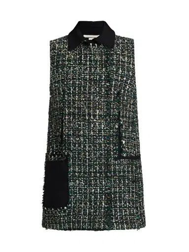 Jason Wu Collection Women's Collared Tweed Minidress | Thumbnail 1 Jason Wu Collection Women's Collared Tweed Minidress | Thumbnail 1