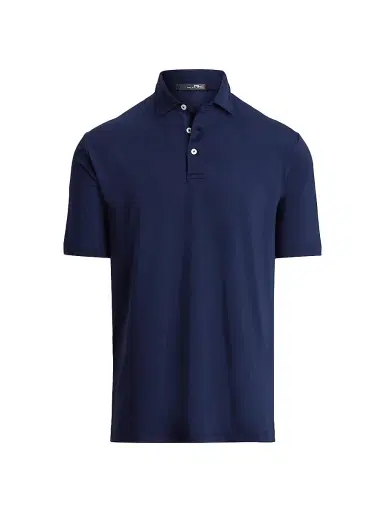Polo Ralph Lauren Men's Woven Polo Shirt | Thumbnail 1 Polo Ralph Lauren Men's Woven Polo Shirt | Thumbnail 1
