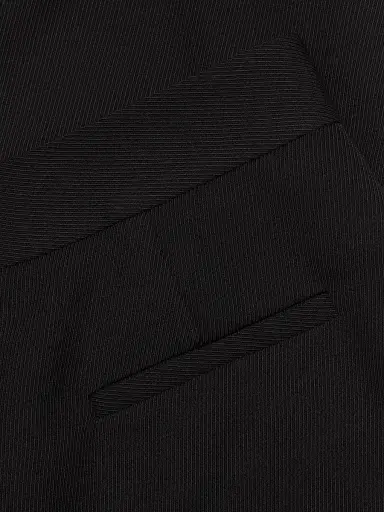 MOSCHINO Women's Wool-Blend Straight-Leg Trousers - Black | Thumbnail 7 MOSCHINO Women's Wool-Blend Straight-Leg Trousers - Black | Thumbnail 7