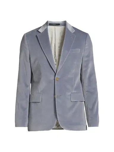 Paul Smith Men's Tailored Fit Two-Button Jacket - Light Blue - Size 38 | Thumbnail 1 Paul Smith Men's Tailored Fit Two-Button Jacket - Light Blue - Size 38 | Thumbnail 1