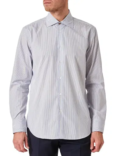Paul Smith Men's Regular-Fit Cotton Shirt | Thumbnail 3 Paul Smith Men's Regular-Fit Cotton Shirt | Thumbnail 3