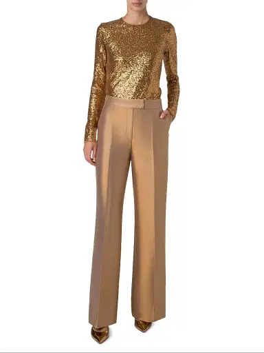 Akris Women's Sequined Jersey Top | Thumbnail 2 Akris Women's Sequined Jersey Top | Thumbnail 2