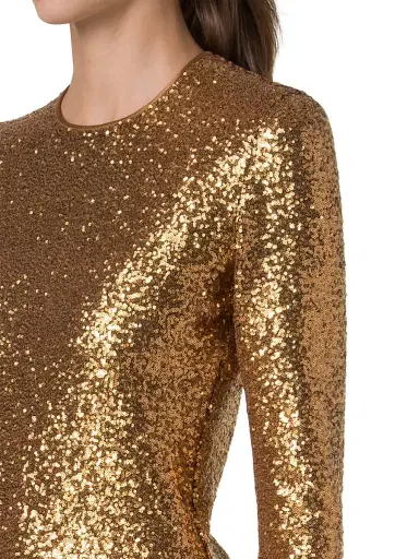 Akris Women's Sequined Jersey Top | Thumbnail 6 Akris Women's Sequined Jersey Top | Thumbnail 6