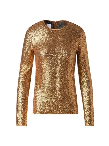 Akris Women's Sequined Jersey Top | Thumbnail 1 Akris Women's Sequined Jersey Top | Thumbnail 1