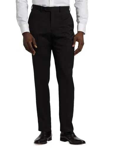 Emporio Armani Men's Classic Wool Trousers | Thumbnail 3 Emporio Armani Men's Classic Wool Trousers | Thumbnail 3