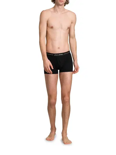 Dolce & Gabbana Men's Logo Cotton-Blend Boxer Briefs | Thumbnail 2 Dolce & Gabbana Men's Logo Cotton-Blend Boxer Briefs | Thumbnail 2