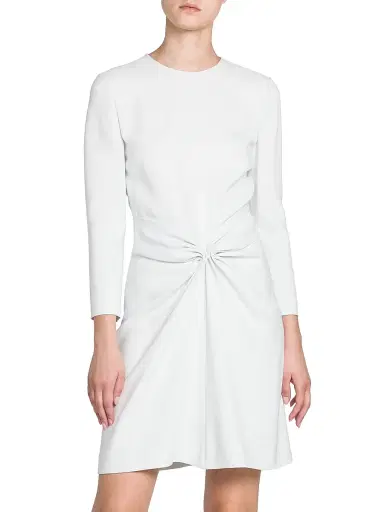 Giorgio Armani Women's Gathered Jersey Minidress | Thumbnail 3 Giorgio Armani Women's Gathered Jersey Minidress | Thumbnail 3