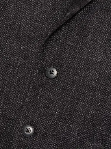 Emporio Armani Men's Virgin Wool-Blend Blazer - Black - Size 40 | Thumbnail 7 Emporio Armani Men's Virgin Wool-Blend Blazer - Black - Size 40 | Thumbnail 7