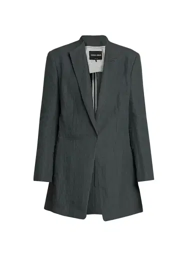 Giorgio Armani Women's Compact Linen Blazer | Thumbnail 1 Giorgio Armani Women's Compact Linen Blazer | Thumbnail 1