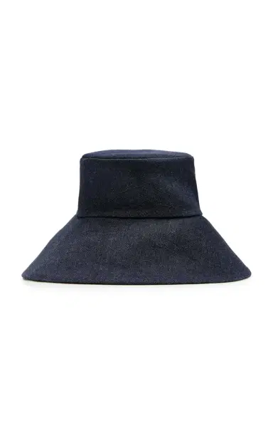 JANESSA LEONE Walker Denim Bucket Hat | Thumbnail 3 JANESSA LEONE Walker Denim Bucket Hat | Thumbnail 3
