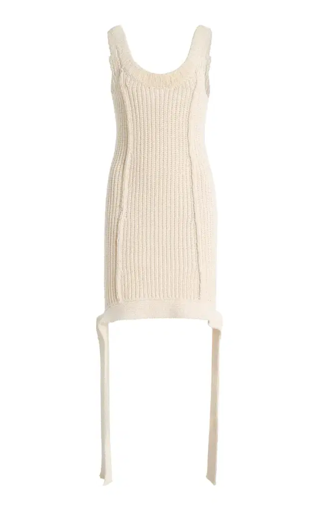 Obi Slip Cotton-Blend Mini Dress Obi Slip Cotton-Blend Mini Dress
