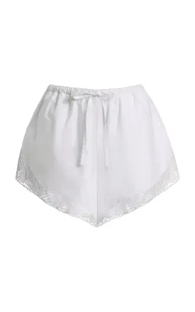 ROTATE Cotton Drawstring Shorts | Thumbnail 4 ROTATE Cotton Drawstring Shorts | Thumbnail 4