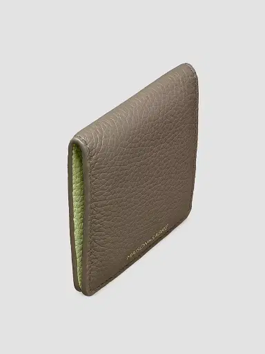MAISON de SABRÉ Leather Compact Mirror - Cashmere Matcha | Thumbnail 3 MAISON de SABRÉ Leather Compact Mirror - Cashmere Matcha | Thumbnail 3