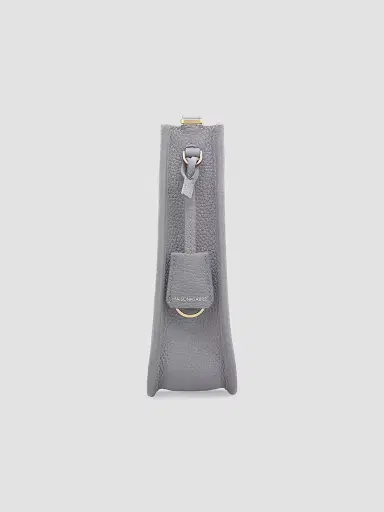 MAISON de SABRÉ Women's Mini Leather Saddle Bag - Dove Grey | Thumbnail 3 MAISON de SABRÉ Women's Mini Leather Saddle Bag - Dove Grey | Thumbnail 3