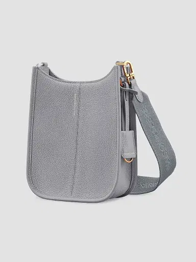 MAISON de SABRÉ Women's Mini Leather Saddle Bag - Dove Grey | Thumbnail 7 MAISON de SABRÉ Women's Mini Leather Saddle Bag - Dove Grey | Thumbnail 7