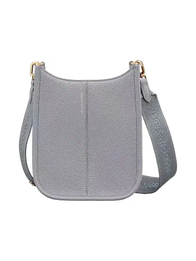 MAISON de SABRÉ Women's Mini Leather Saddle Bag - Dove Grey | Thumbnail 1 MAISON de SABRÉ Women's Mini Leather Saddle Bag - Dove Grey | Thumbnail 1
