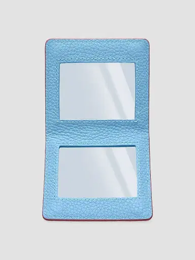 MAISON de SABRÉ Leather Compact Mirror - Plum Sky | Thumbnail 5 MAISON de SABRÉ Leather Compact Mirror - Plum Sky | Thumbnail 5