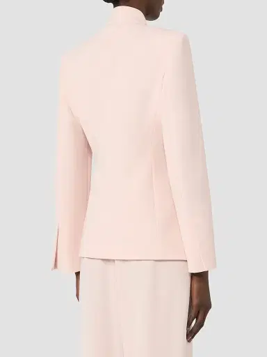 Max Mara Women's Cady Jacket with Sash Detail - Pink - Size 14 | Thumbnail 4 Max Mara Women's Cady Jacket with Sash Detail - Pink - Size 14 | Thumbnail 4