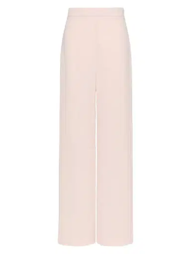 Max Mara Women's Cady Wide-Leg Trousers - Pink | Thumbnail 1 Max Mara Women's Cady Wide-Leg Trousers - Pink | Thumbnail 1
