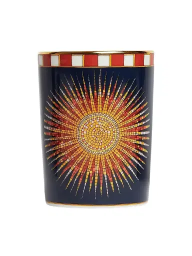 La DoubleJ Decorative Cup - Midnight Blue Sunrays | Thumbnail 1 La DoubleJ Decorative Cup - Midnight Blue Sunrays | Thumbnail 1