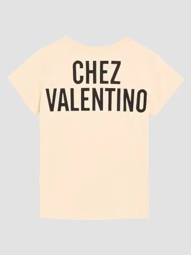 Valentino Garavani Women's Printed Cotton T-Shirt | Thumbnail 2 Valentino Garavani Women's Printed Cotton T-Shirt | Thumbnail 2