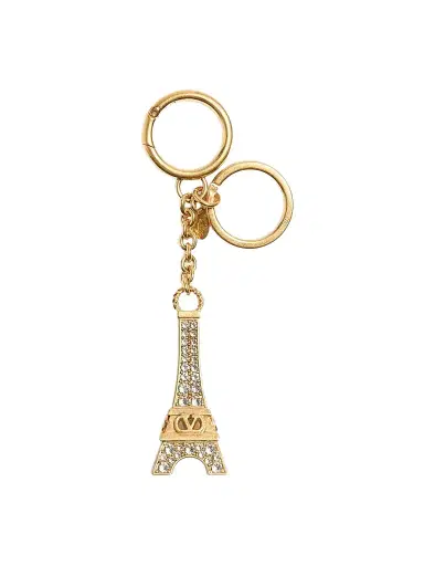 Valentino Garavani Women's Chez Bag Charm with Key Ring - Antique Brass | Thumbnail 1 Valentino Garavani Women's Chez Bag Charm with Key Ring - Antique Brass | Thumbnail 1