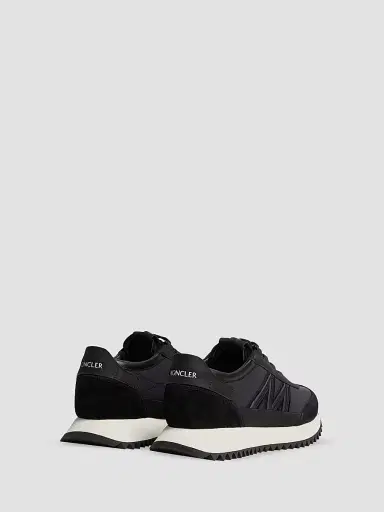 Moncler Women's Sneakers in Suede and Nubuck - Black - Size 11 | Thumbnail 3 Moncler Women's Sneakers in Suede and Nubuck - Black - Size 11 | Thumbnail 3