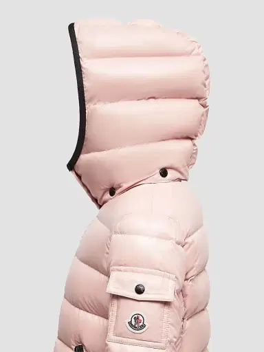 Moncler Little Girl's & Girl's Bady Puffer Jacket - Pink | Thumbnail 3 Moncler Little Girl's & Girl's Bady Puffer Jacket - Pink | Thumbnail 3