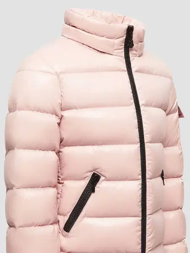 Moncler Little Girl's & Girl's Bady Puffer Jacket - Pink | Thumbnail 4 Moncler Little Girl's & Girl's Bady Puffer Jacket - Pink | Thumbnail 4