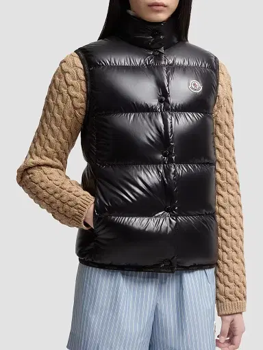 Moncler Women's Badia Puffer Vest - Black | Thumbnail 2 Moncler Women's Badia Puffer Vest - Black | Thumbnail 2
