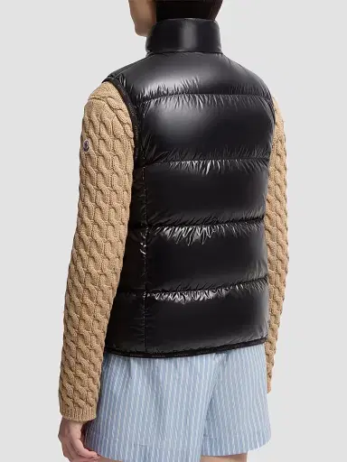 Moncler Women's Badia Puffer Vest - Black | Thumbnail 3 Moncler Women's Badia Puffer Vest - Black | Thumbnail 3