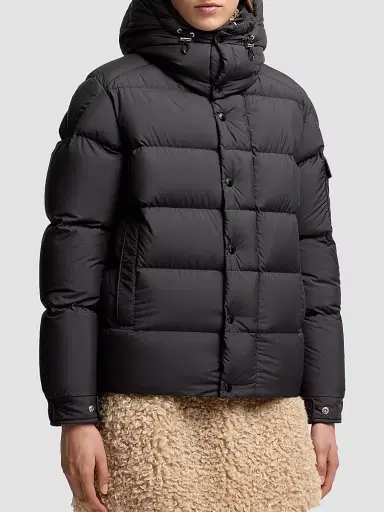 Moncler Women's Maya Puffer Jacket - Black | Thumbnail 2 Moncler Women's Maya Puffer Jacket - Black | Thumbnail 2