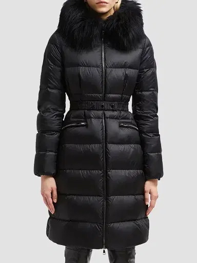 Moncler Women's Boedic Puffer Jacket - Black | Thumbnail 2 Moncler Women's Boedic Puffer Jacket - Black | Thumbnail 2