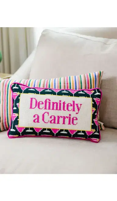 Furbish Studio Carrie Needlepoint Pillow | Thumbnail 3 Furbish Studio Carrie Needlepoint Pillow | Thumbnail 3