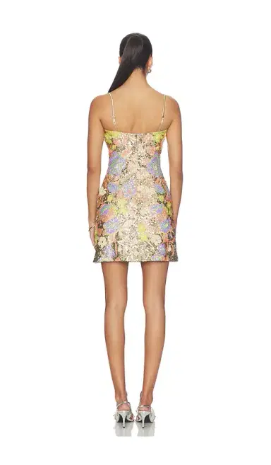Nadine Merabi Leila Floral Dress | Thumbnail 4 Nadine Merabi Leila Floral Dress | Thumbnail 4