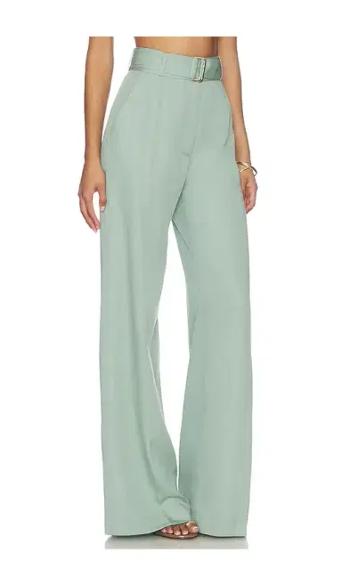 MATTHEW BRUCH Belted Wide Leg Trouser | Thumbnail 2 MATTHEW BRUCH Belted Wide Leg Trouser | Thumbnail 2