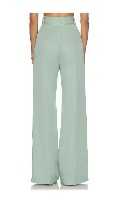 MATTHEW BRUCH Belted Wide Leg Trouser | Thumbnail 4 MATTHEW BRUCH Belted Wide Leg Trouser | Thumbnail 4