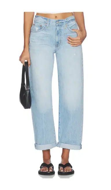 PISTOLA Donny Rolled Hem Boyfriend Jeans | Thumbnail 2 PISTOLA Donny Rolled Hem Boyfriend Jeans | Thumbnail 2
