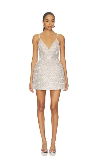 Bronx and Banco Allegra Pearl Tessa Mini Dress | Thumbnail 1 Bronx and Banco Allegra Pearl Tessa Mini Dress | Thumbnail 1