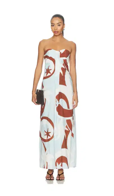 SEVEN WONDERS Rihanna Strapless Maxi Dress | Thumbnail 1 SEVEN WONDERS Rihanna Strapless Maxi Dress | Thumbnail 1