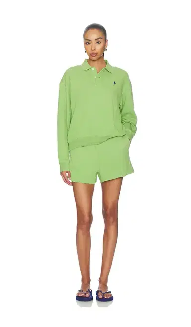 Polo Ralph Lauren Island Fleece Polo Sweatshirt | Thumbnail 4 Polo Ralph Lauren Island Fleece Polo Sweatshirt | Thumbnail 4