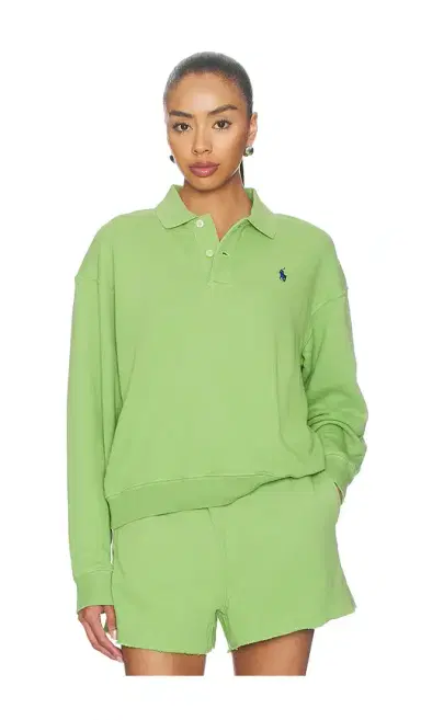 Polo Ralph Lauren Island Fleece Polo Sweatshirt | Thumbnail 1 Polo Ralph Lauren Island Fleece Polo Sweatshirt | Thumbnail 1