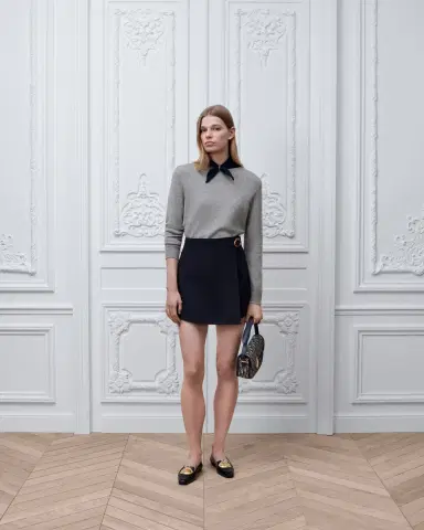 Dior Tied Collar Sweater | Thumbnail 3 Dior Tied Collar Sweater | Thumbnail 3
