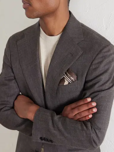 Ralph Lauren Purple Label Wimbledon Printed Silk-Twill Pocket Square - Men | Thumbnail 2 Ralph Lauren Purple Label Wimbledon Printed Silk-Twill Pocket Square - Men | Thumbnail 2