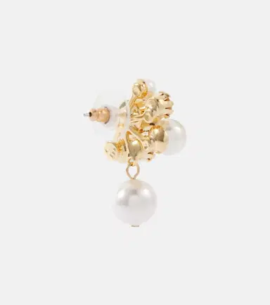 Jennifer Behr Bristol crystal-embellished faux pearls gold-plated stud earrings | Thumbnail 6 Jennifer Behr Bristol crystal-embellished faux pearls gold-plated stud earrings | Thumbnail 6