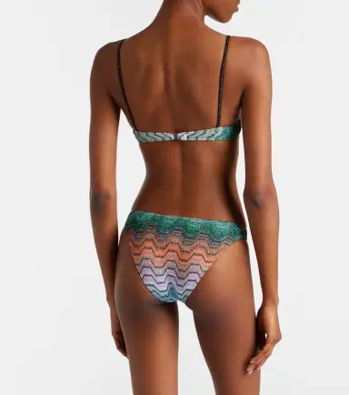 Missoni Zigzag lamé bikini | Thumbnail 2 Missoni Zigzag lamé bikini | Thumbnail 2